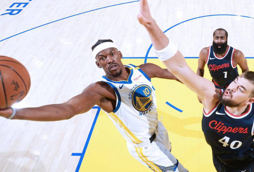 爵士险胜勇士，哈登点燃赛场